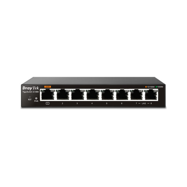 VigorSwitch G1080 (8x Gigabit) - Smart Lite - Image 2