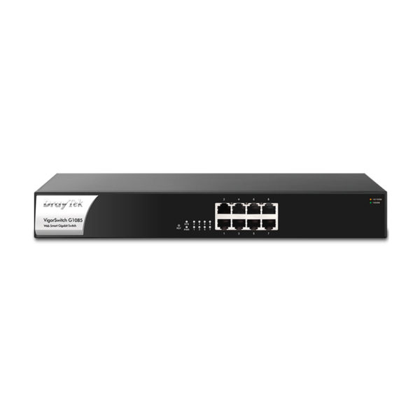VigorSwitch G1085 (8x Gigabit) - Web Smart - Image 2