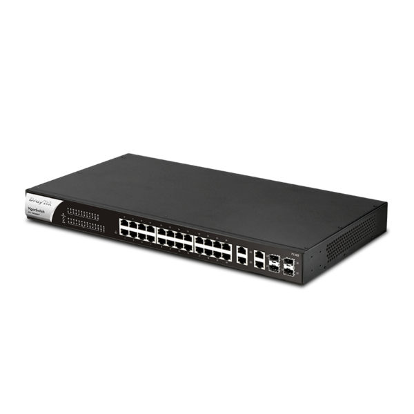 VigorSwitch P1282 (24x Gigabit + 4x SFP/Ethernet) - Web Smart