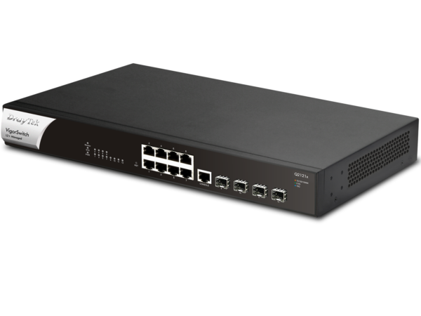 VigorSwitch Q2121x (8x 2.5GbE + 4x SFP+) - L2/L2+