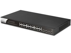 VigorSwitch P1281x (24x Gigabit + 4x SFP+) - Web Smart