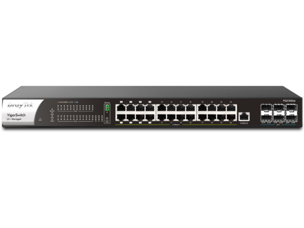 VigorSwitch PQ2300xb (24x 2.5GbE + 6x SFP+) - L2/L2+ - Image 3