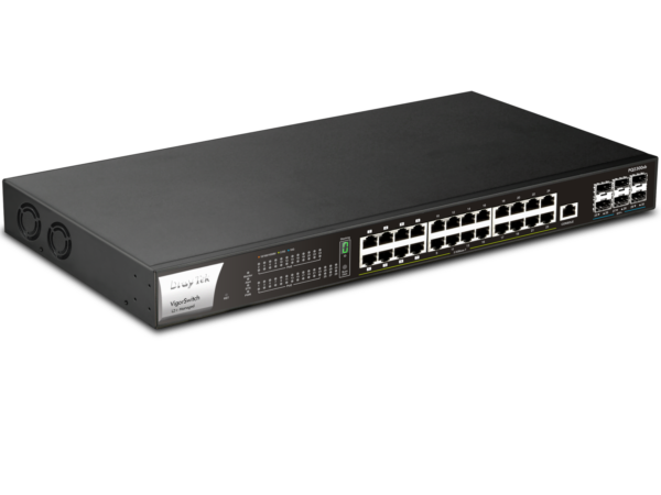 VigorSwitch PQ2300xb (24x 2.5GbE + 6x SFP+) - L2/L2+ - Image 2