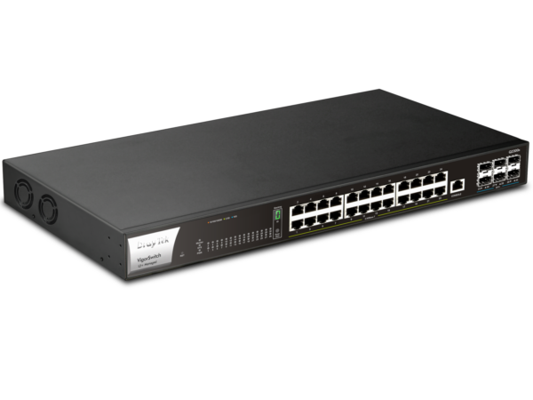 VigorSwitch Q2300x (24x 2.5GbE + 6x SFP+) - L2/L2+ - Image 2
