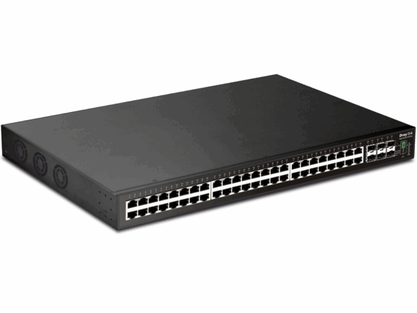 VigorSwitch P2542xh (48x Gigabit + 6x SFP+) - L2/L2+ - Image 2