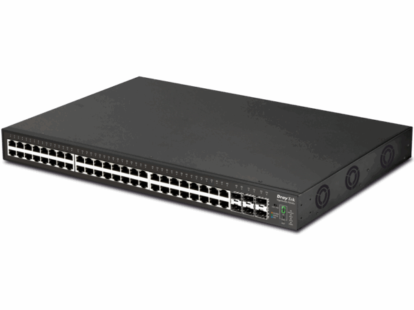 VigorSwitch P2542xh (48x Gigabit + 6x SFP+) - L2/L2+